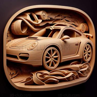 3D модель Porsche 997 (STL)